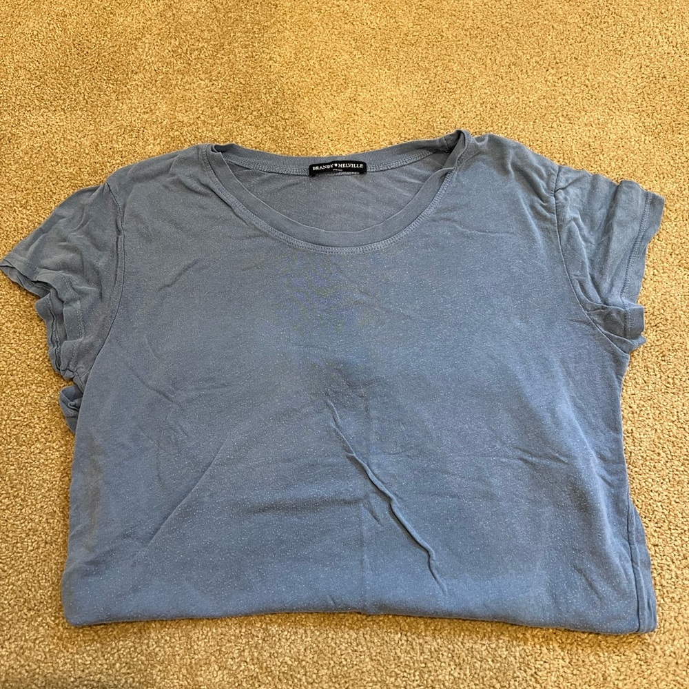Brandy Melville lblue t shirt
